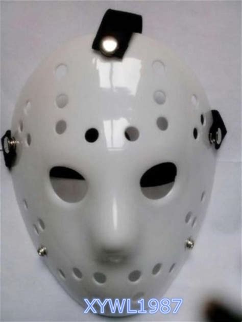 Jason Voorhees Friday The Th Horror Movie Hockey Mask Scary Halloween Mask New Ebay