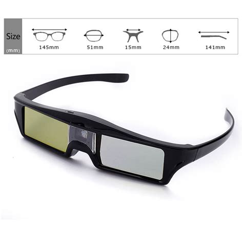 active shutter 3d glasses for benq optoma acer viewsonic dlp link projector usb ebay