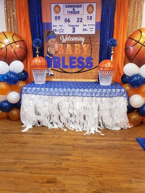 Basketball Baby Shower Baby Shower Party Ideas Photo 4 Of 6