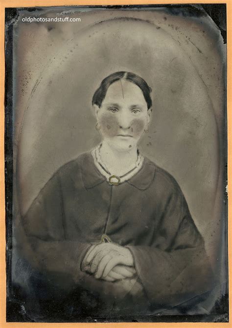 Strange Tintype Portrait Of A Woman Old Photos And Stuff