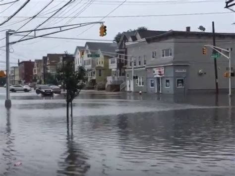 Hudson County Flooding Streets Closed Amid Heavy Rain Watch