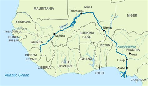 Río Níger La Guía De Geografía