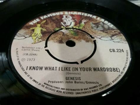 Genesis I Know What I Like In Your Wardrobe Vinyl For Sale Ebay