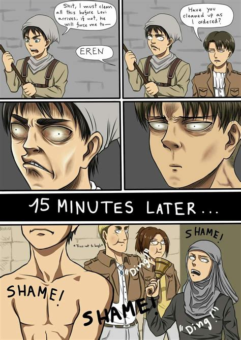 Pin By Grace Rouse Barron On Attack On Titan Attack On Titan Funny Attack On Titan Attack On