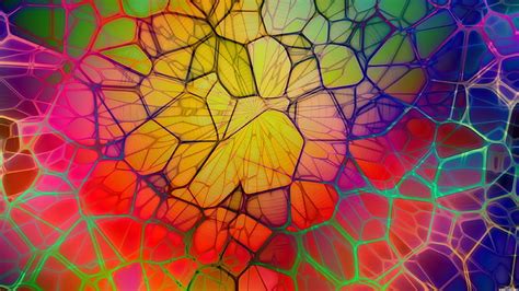 Online Crop Hd Wallpaper Multicolored Abstract Painting 4k