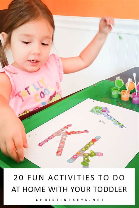 20 Fun And Easy Activities To Do At Home With Your 2 Year Old Fun