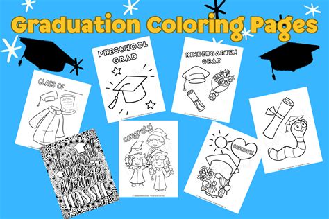 17 Cute Graduation Coloring Pages Cassie Smallwood