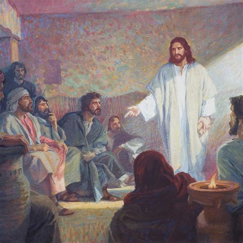 Artwork From Atonement Of Jesus Christ Exhibit Church History Museum