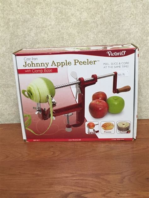 Victorio Kitchen Products Johnny Apple Peeler By Victorio Vkp1010 Cast