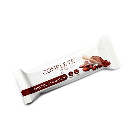 Chocolate, café latte, vanilla, greenberry, and strawberry. Juice Plus+® Complete Chocolate Bar (60 Bars)