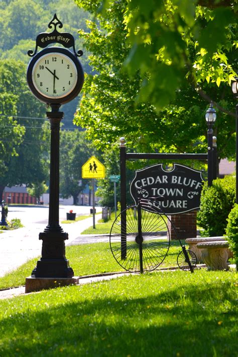 Cedar Bluff Virginia Cedar Bluff Town Square Flickr