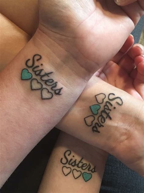 Tattoos Sisters Sistertats Sistertattoo 3 Sister