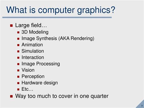 Ppt Computer Graphics Powerpoint Presentation Free Download Id17347