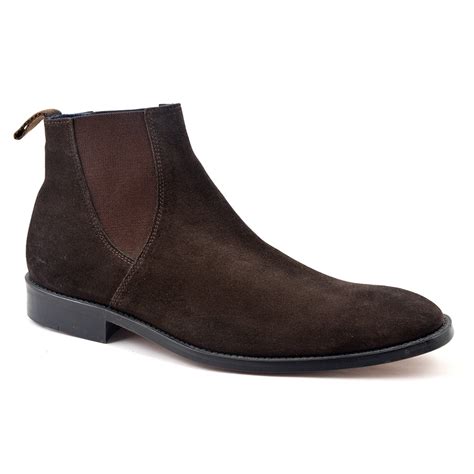 buy brown suede chelsea boots for men gucinari men