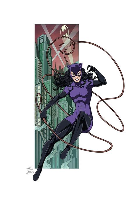 Catwoman Commission By Phil Cho On
