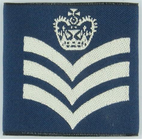 Flight Sergeant Air Force Rank Badge Air Force Sergeant Royal Air Force