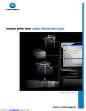 The setup procedure refers to a series of steps for connecting this machine to a computer and installing the printer driver on the computer. Konica minolta BIZHUB C250 Manuals | ManualsLib