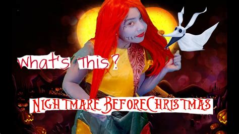 My Easy Sally Nightmare Before Christmas Tutorial Youtube