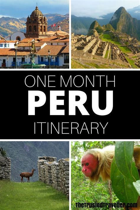 Visit All Or A Few Of These Incredible Places In The Peru Itinerary