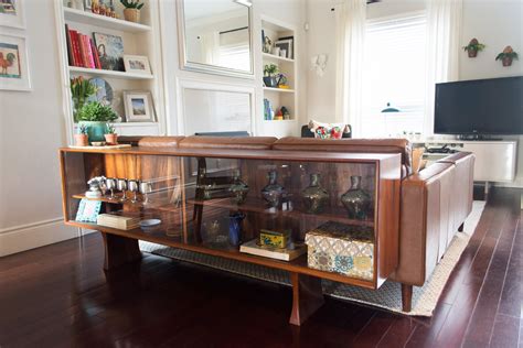 T hough sideboards—also known as buffets—were originally created as additional serving surfaces for dining rooms, they've come a long way, and we're convinced that they're one of the most useful pieces around. The vintage rosewood credenza shows off collectibles. It's ...