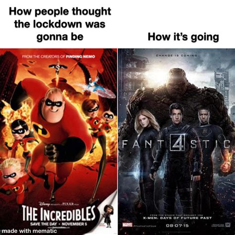 The Incredibles Is Really The Best Fantastic Four Movie R Marvelmemes