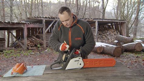 Cleaning Your Stihl Chainsaw Youtube