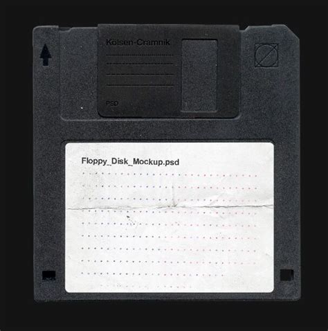 realistic floppy disk psd mockup titanui