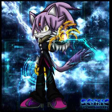 Sonic Cybergeddon Blaze By Cerberean On Deviantart