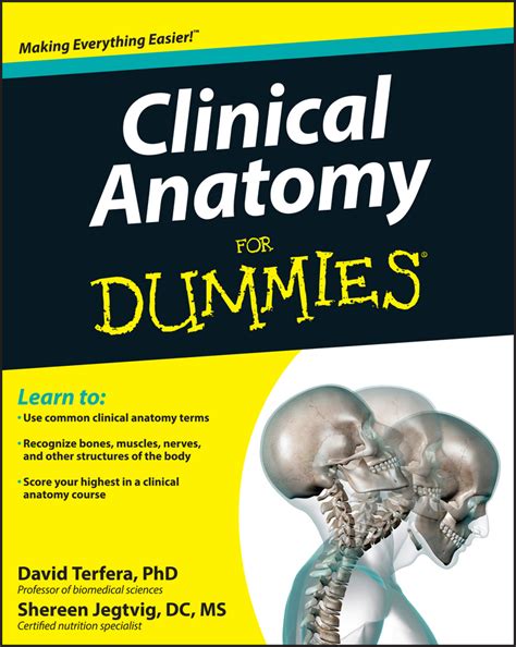 Clinical Anatomy For Dummies Book Dummies
