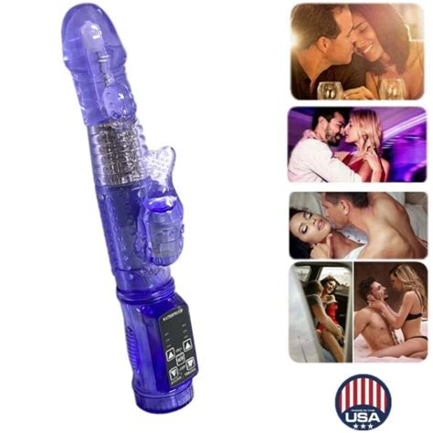 Multispeed Vibrator G Spot Dildo Rabbit Female Adult Sex Toy Waterproof