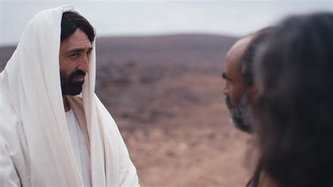 Two Disciples walking on road to Emmaus Jesus appears