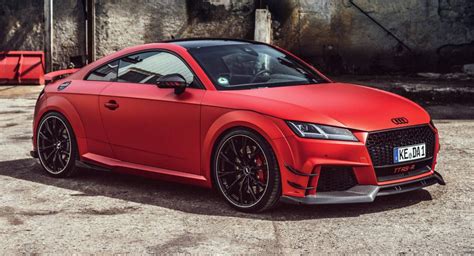 Abt Revamps Audi Tt Rs With Minor Performance And Visual Tweaks Carscoops