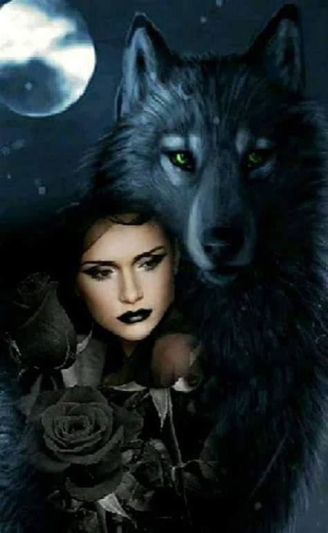 Wolf Images Wolf Photos Wolf Pictures Fantasy Art Women Beautiful