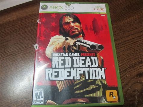 Xbox 360 Live Game Red Dead Redemption Rated M Red Dead Redemption