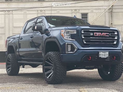 2019 Gmc Sierra 1500 With 22x12 44 Fuel Contra And 32550r22 Nitto