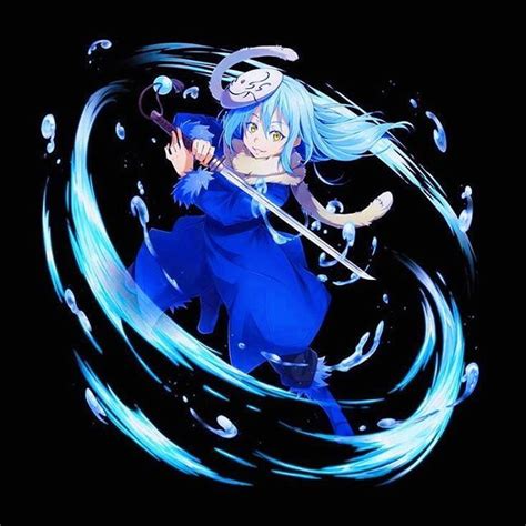 A Large Amount Of Rimuru Pictures And More In 2021 Blue Hair Anime