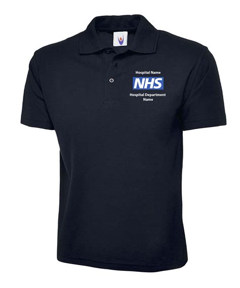 Personalised Nhs Polo Shirts Wipeout Creations