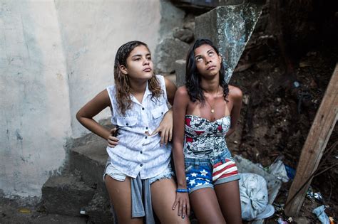 Favela Brazil Slums Girls