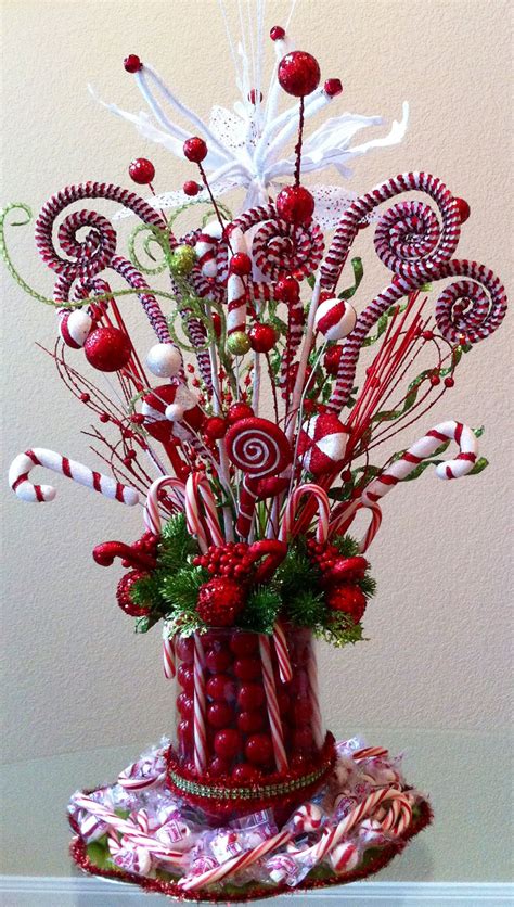 21 Best Ideas Candy Cane Centerpieces For Christmas Most Popular