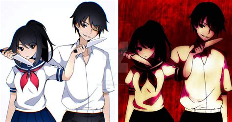 Yandere Chan Vs Yandere Kun By Animexl0ver17 On Deviantart