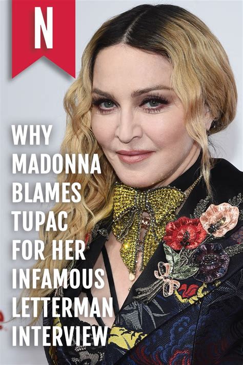 Madonnas Infamous Letterman Interview The Truth Behind Her Actions