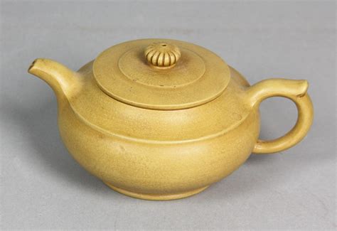 Lot Detail Chinese Yixing Pottery Teapot