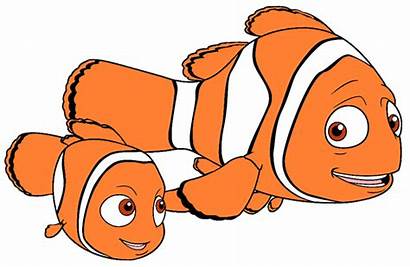 Nemo Clipart Marlin Father Disney Cartoon Clip