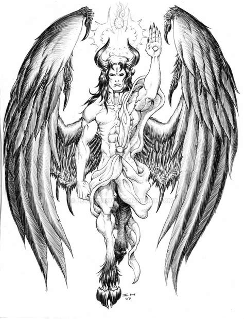 Demon Drawings Tattoo Art Drawings Anime Drawings Sketches Art Tattoo Angel Demon Tattoo