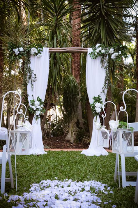 Enchanted Forest Wedding Twilight Ceremony