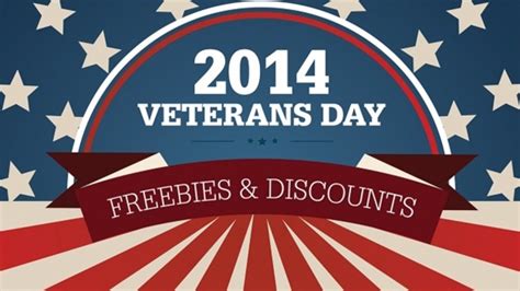 Military Gets Veterans Day Freebies Discounts