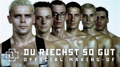 Rammstein Du Riechst So Gut Official Making Of Youtube