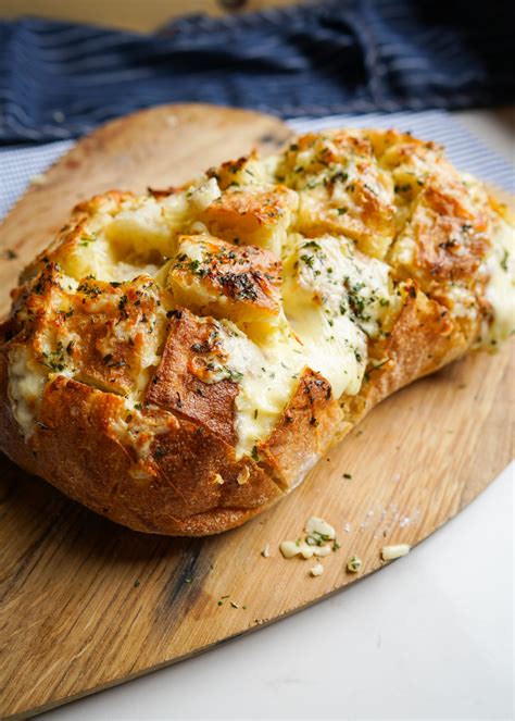 Easy Cheesy Garlic Bread Recipe For Barbeques Or Side Dishes