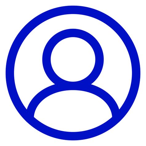 Icono De Usuario Azul