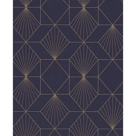 366072 Halcyon Plum Geometric Wallpaper By Eijffinger